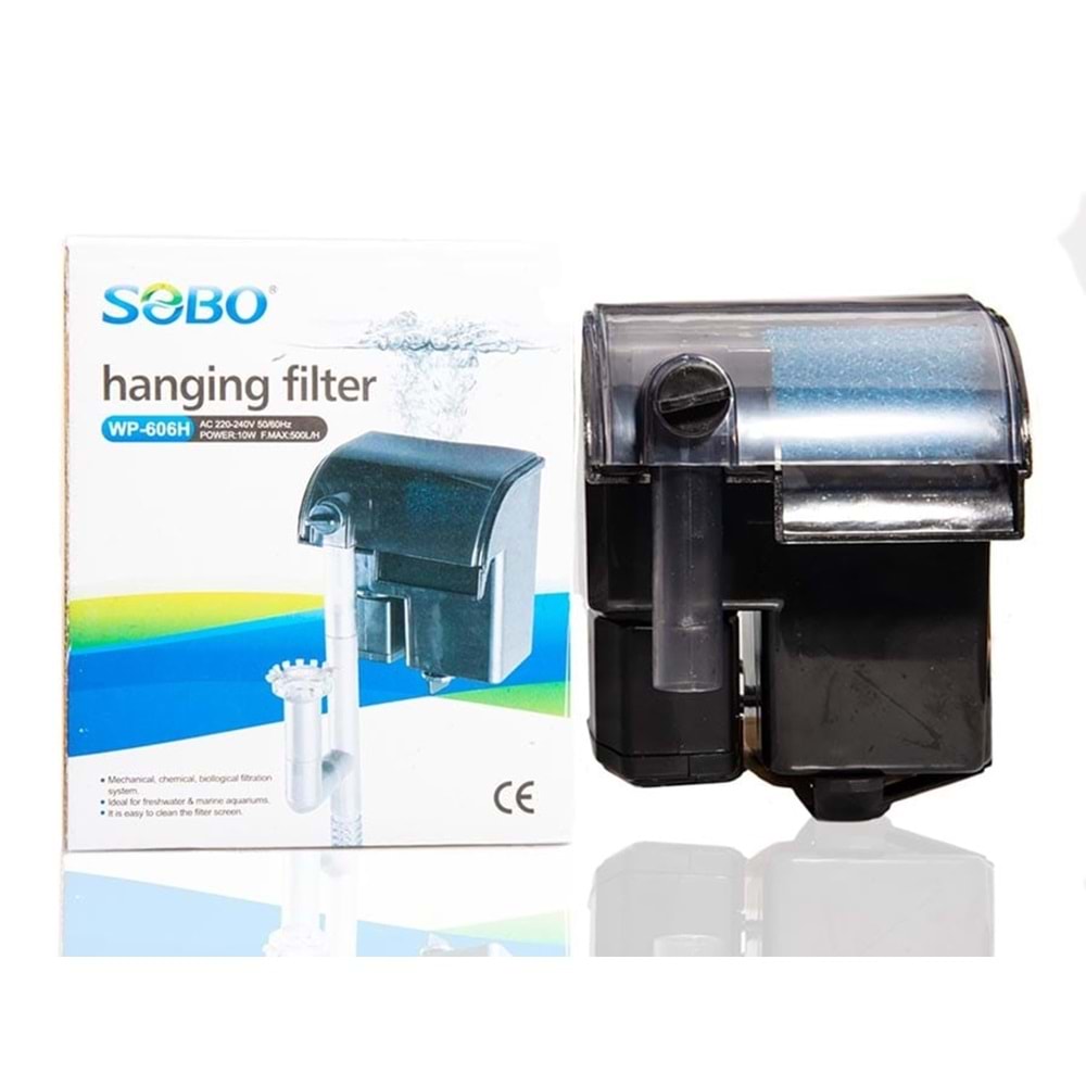 Sobo WP-606H Şelale Filtre 10W - 500 Lt/H