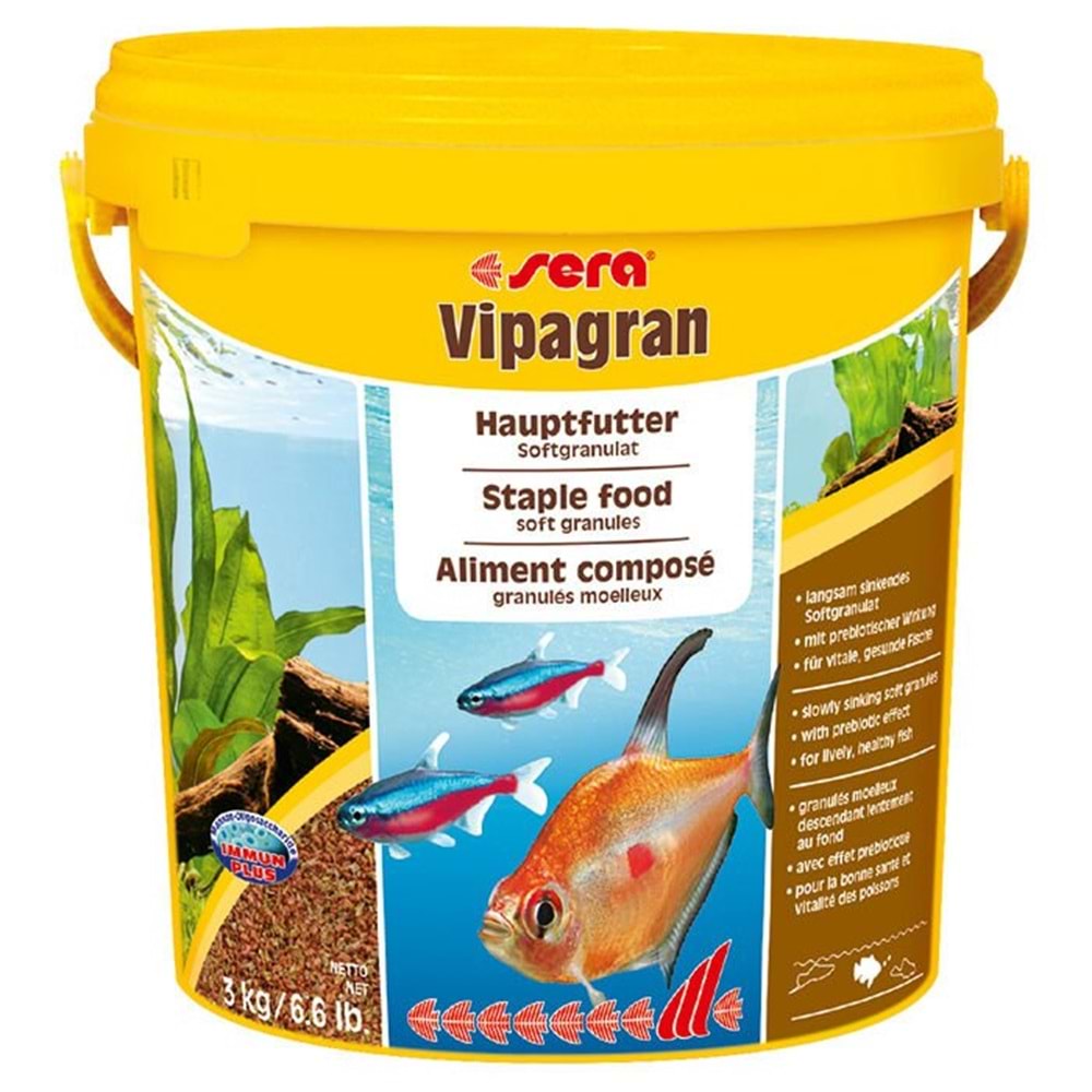 Sera Vipagran Nature - 10 Lt (3 Kg)