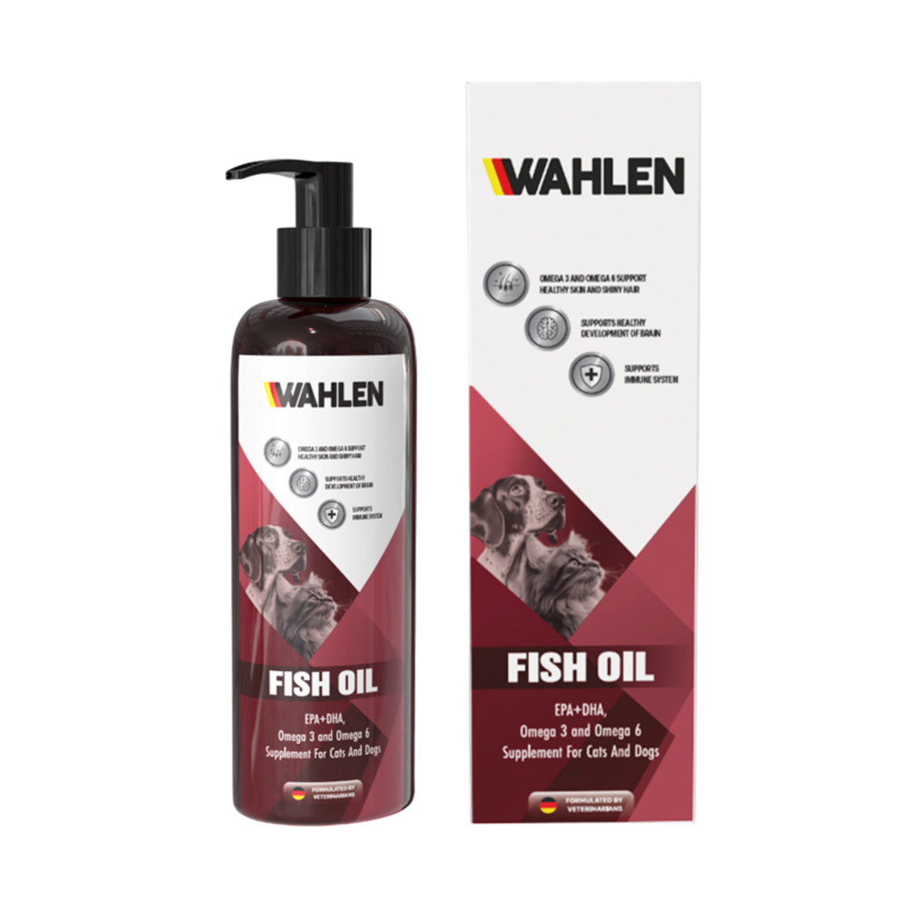 Wahlen Kedi ve Köpekler için Balık Yağı 200 Ml