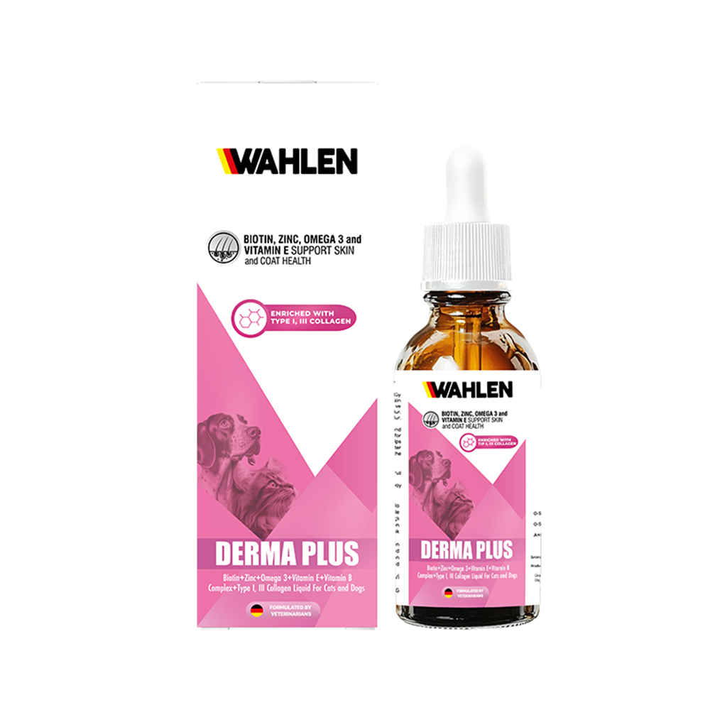 Wahlen Kedi ve Köpekler İçin Tüy Sağlığı Destekleyici Multivitamin Damla 50 Ml