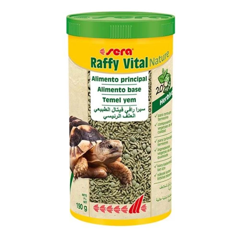 Sera Raffy Vital Kaplumbağa Yemi 1000 Ml