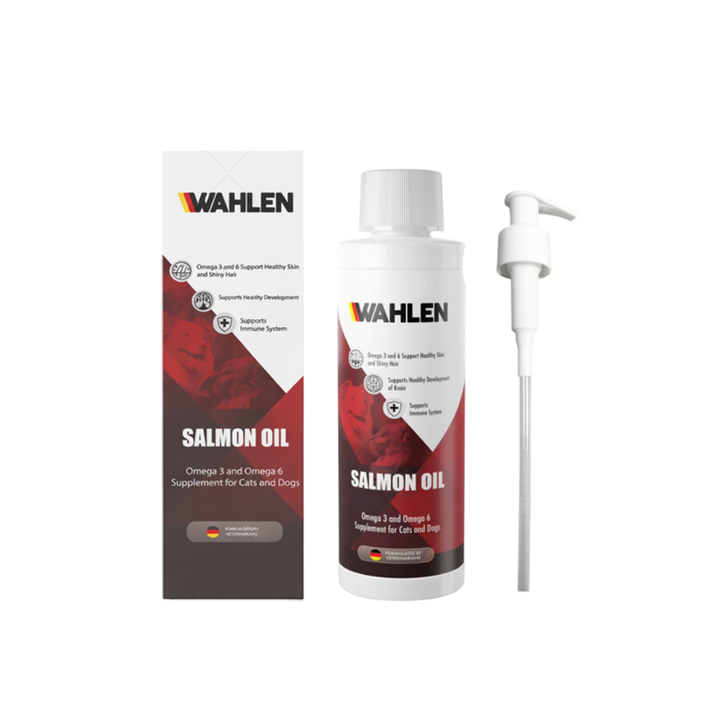 Wahlen Kedi ve Köpekler için Somon Yağı 250 Ml