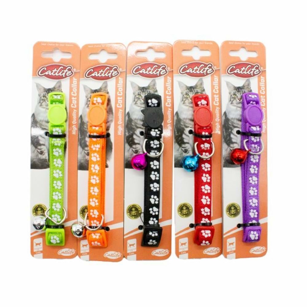 Catlife Kediler için Zilli Boyun Tasması
