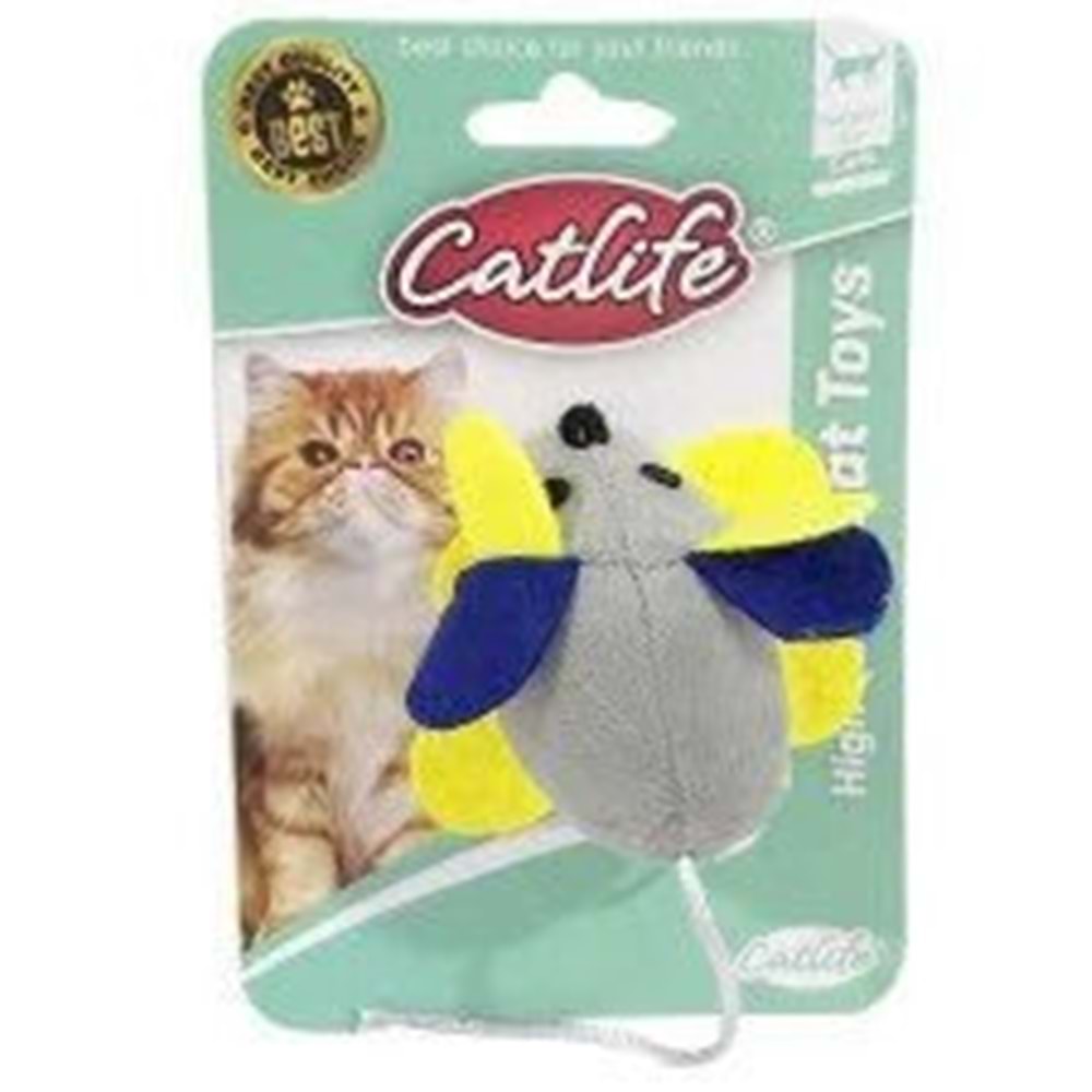 Catlife Kediler için Titreşimli Uzun Kulaklı Fare