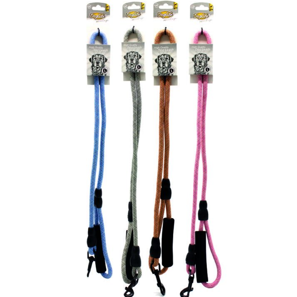 Doglife Soft Tutmalı Fitil Gezdirme 120cm x 10 mm