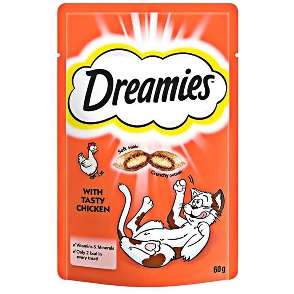 Dreamies Tavuklu Kedi Ödülü 60 Gr x 6 Adet