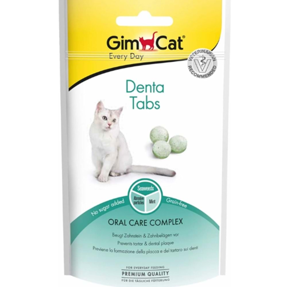 GimCat Denta Tabs Kedi Ödülü 40 Gr