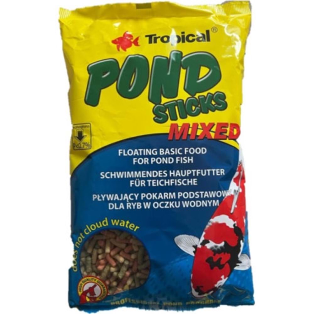 Tropical Pond Sticks Mixed 1 Lt/90 Gr