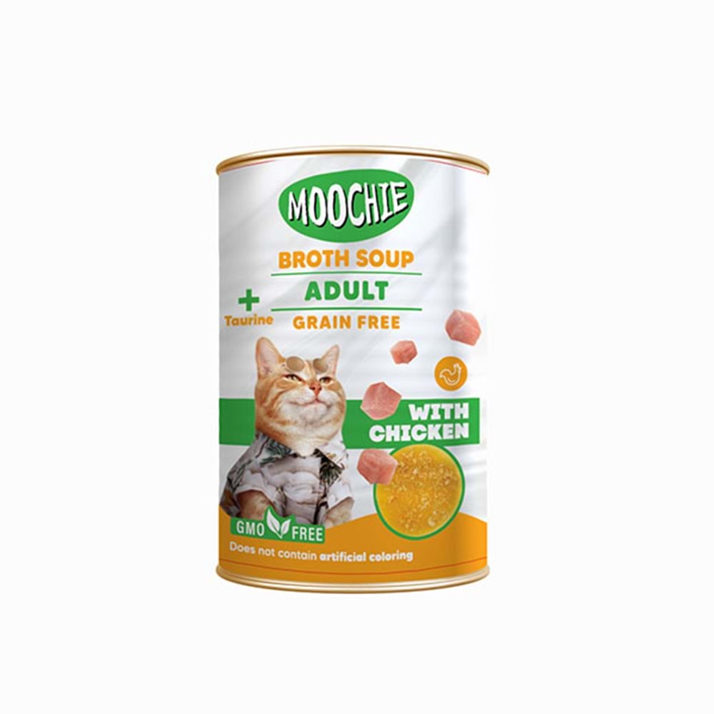 Moochie Et Suyu Çorba Tavuklu Yetişkin Kedi 135 Ml