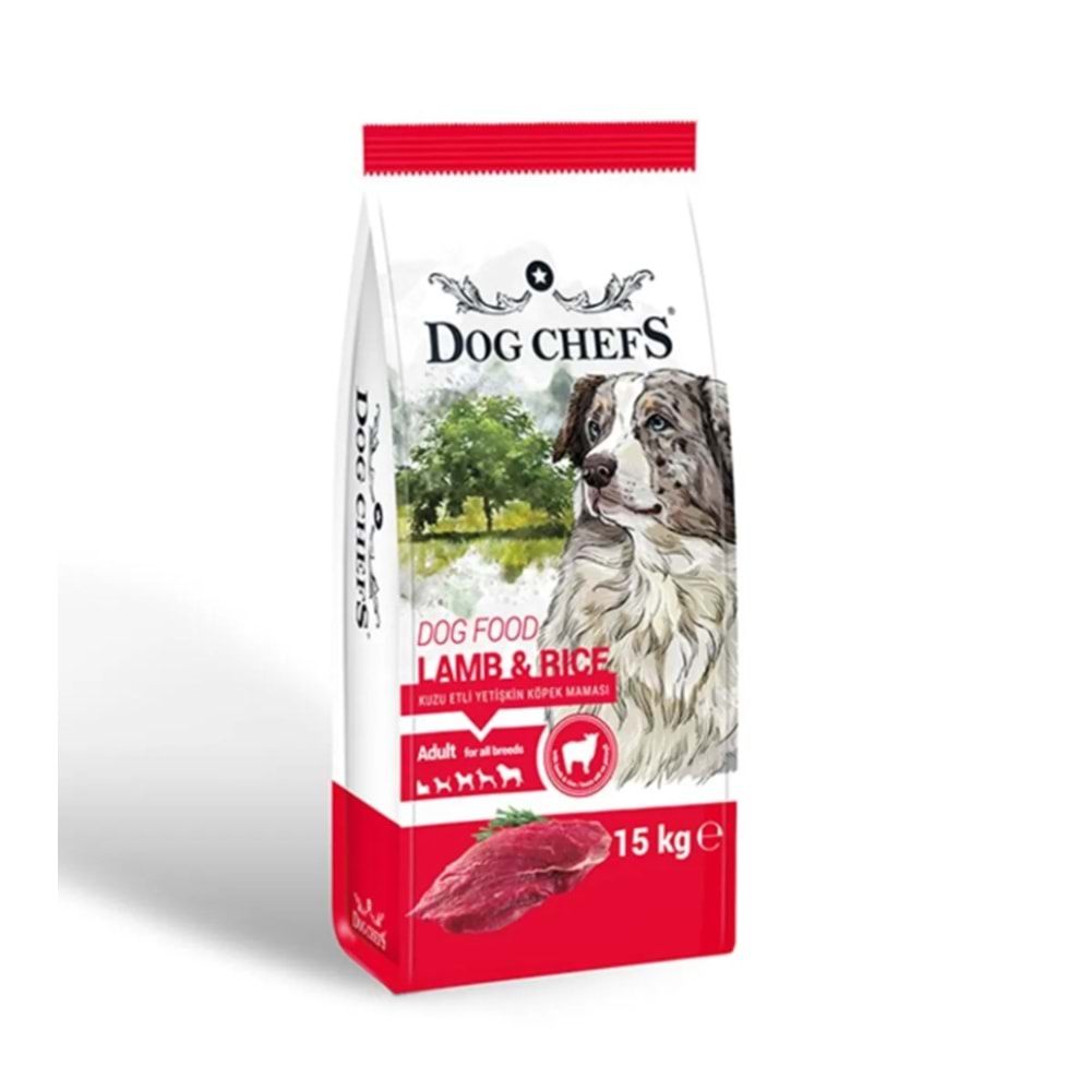 Dog Chefs Kuzulu Yetişkin Köpek Maması 15 Kg Dog Chefs Kuzulu Yetişkin Köpek Maması 15 Kg