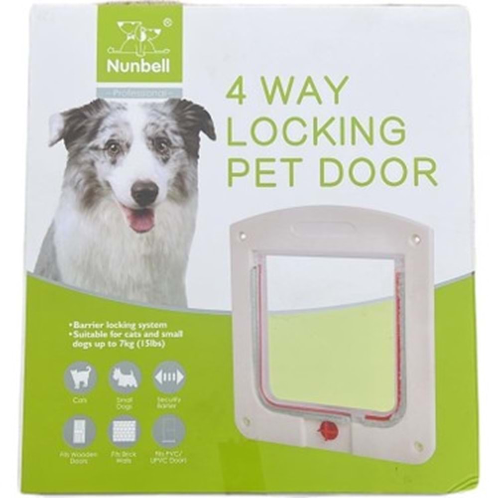 Nunbell Kedi Kapısı 22x20x3 Cm