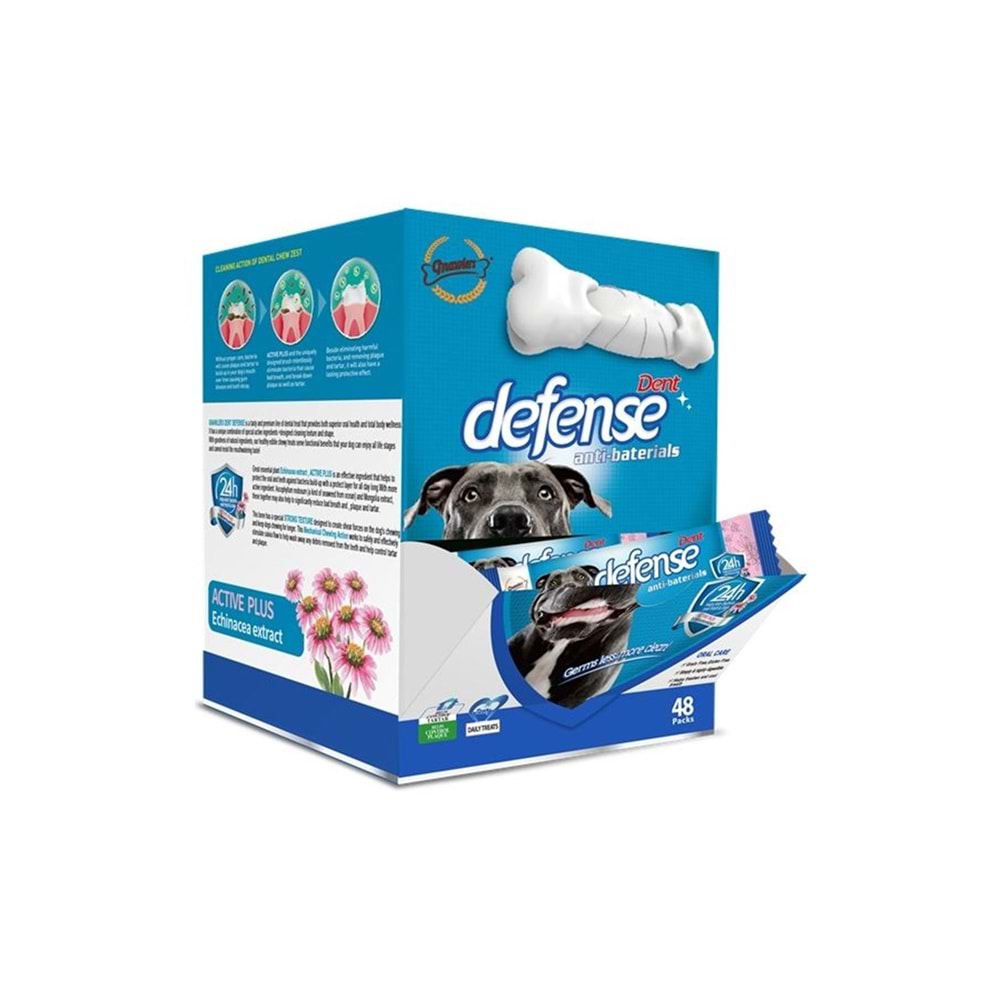 Gnawlers Defense Dental Köpek Ödül Maması 15gr 7.5cm