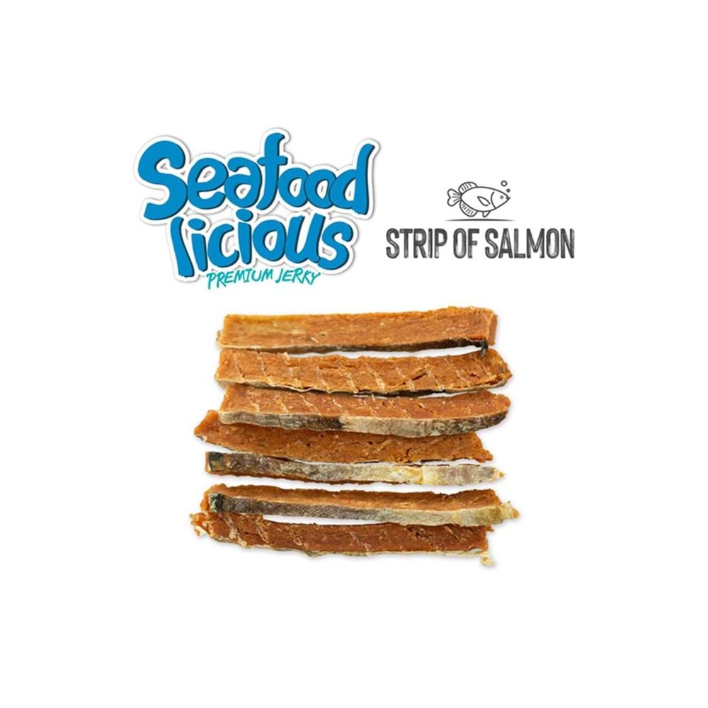 Dentalight Seafoodlicious Somon Şeritleri 70 Gr
