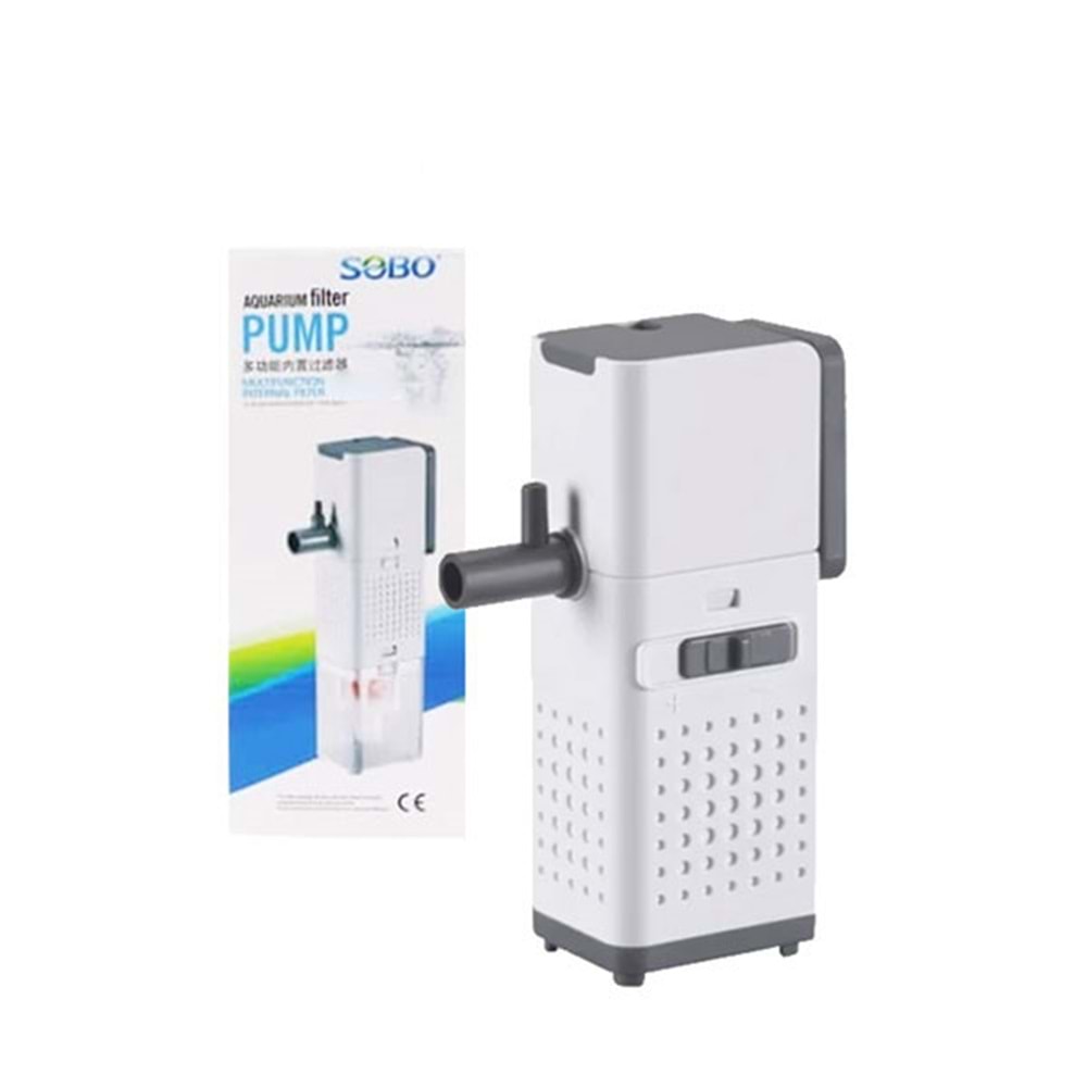Sobo AQ-500F İç Filtre Yeni Nesil Beyaz 6 W 500 Lt/h