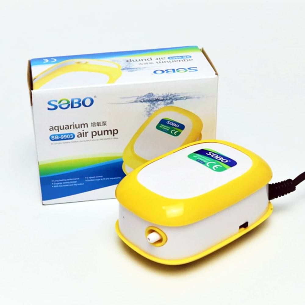 Sobo Hava Motoru 3,5 W 4,5 Lt/Min