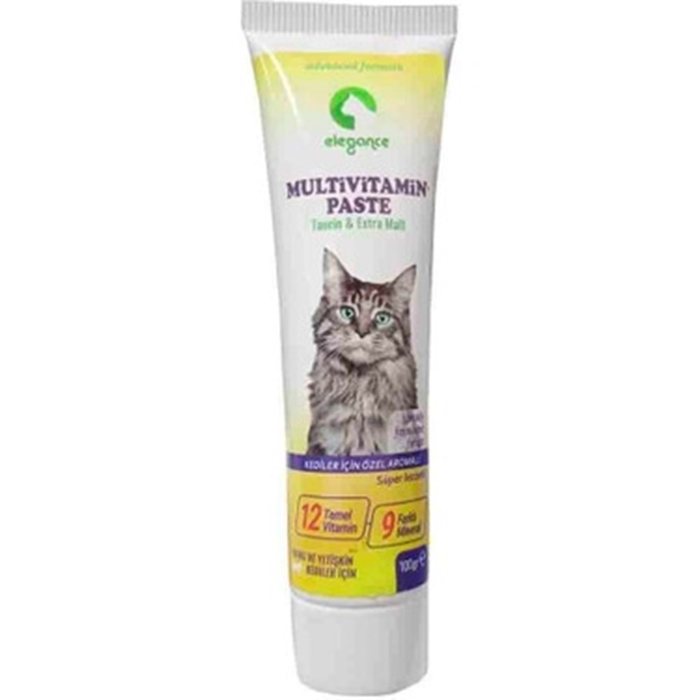 Elegance Multivitamin Taurin & Malt Paste 100 gr