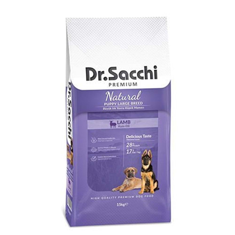 Dr Sacchi Puppy Kuzulu Köpek Maması 15 Kg