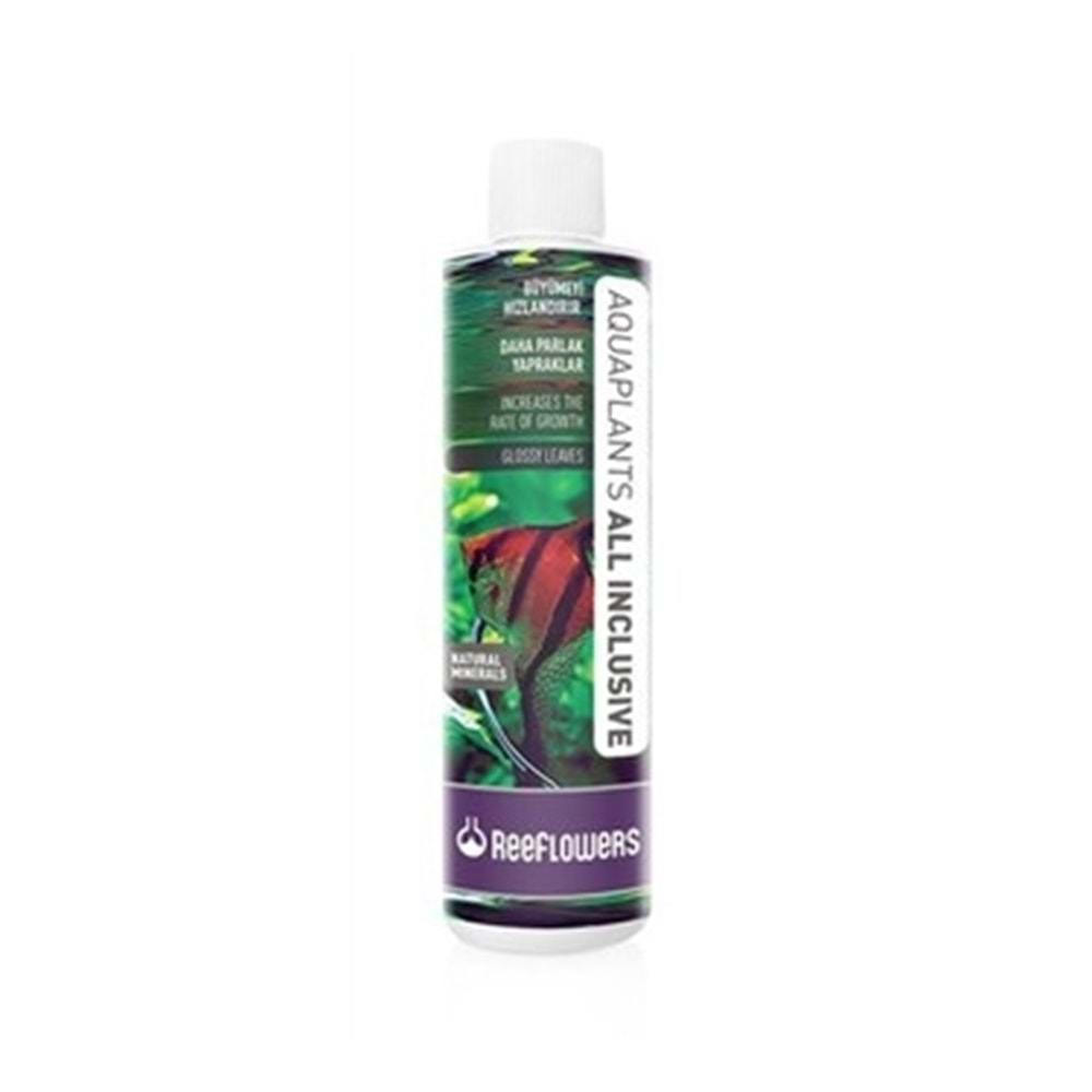 Reeflowers AquaPlants All Inclusive (Büyüme Hızlandırıcı & Daha Parlak Yapraklar) 85 Ml
