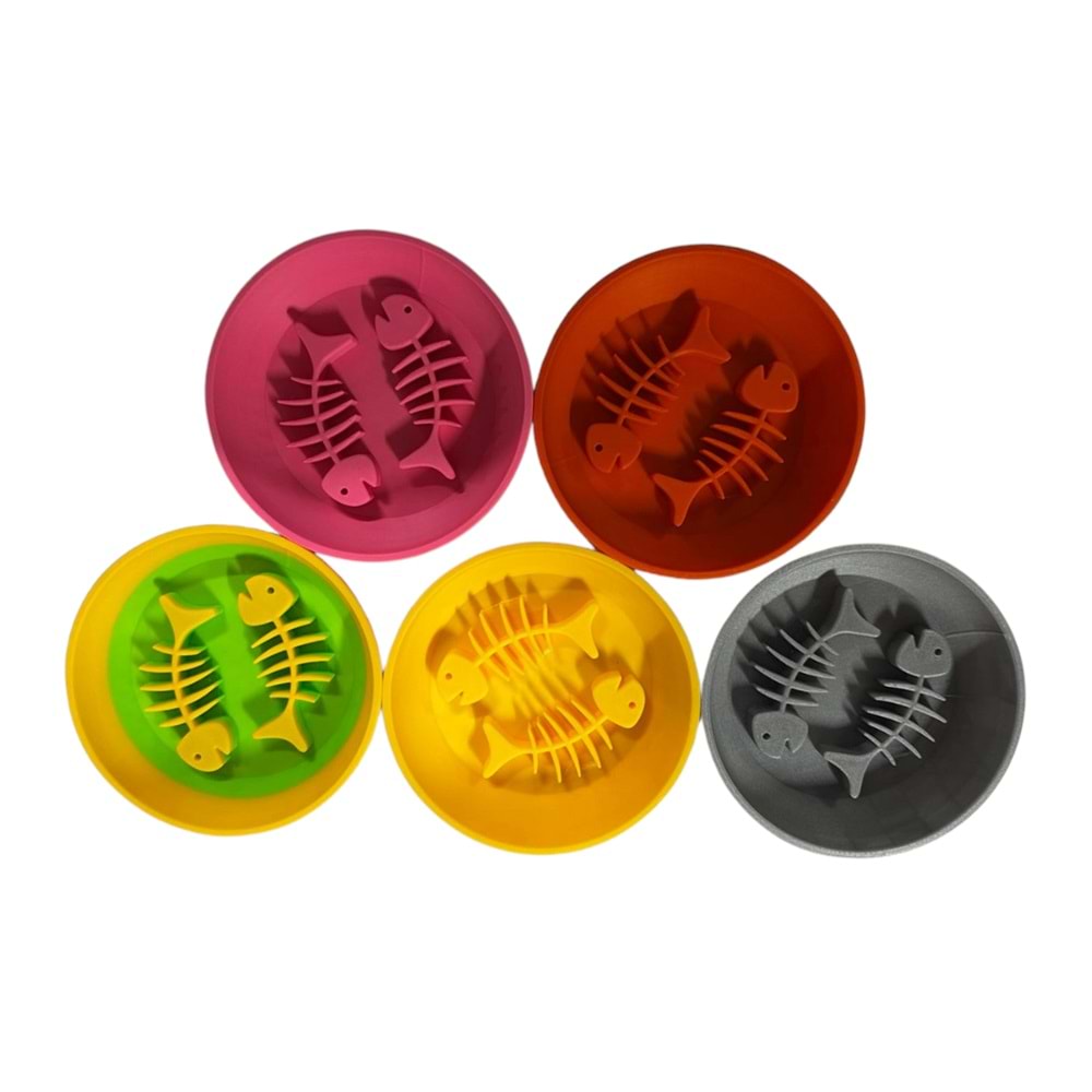 Şekilli Yavaş Yeme Mama Kabı