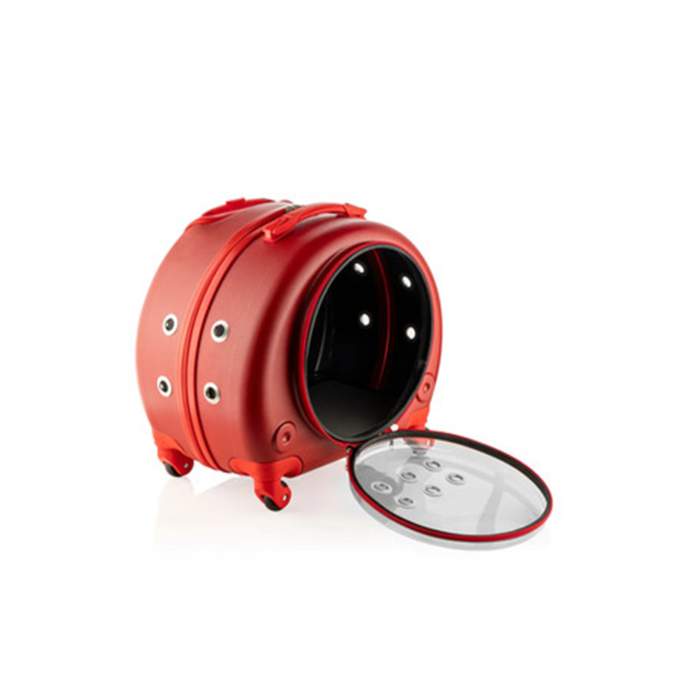 Şeffaf Çekçekli Çanta 30x45x45