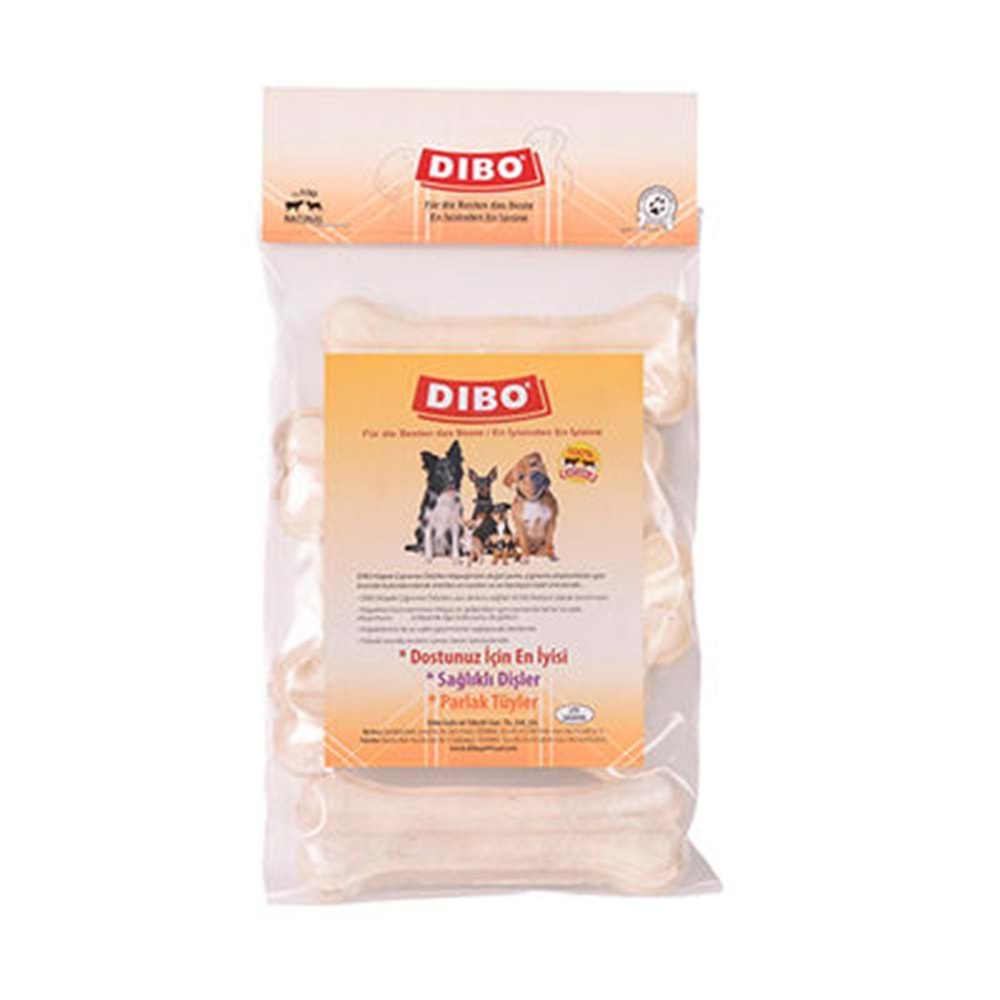Dibo Beyaz Kemik 75-80 GR / 13 CM / 5Lİ