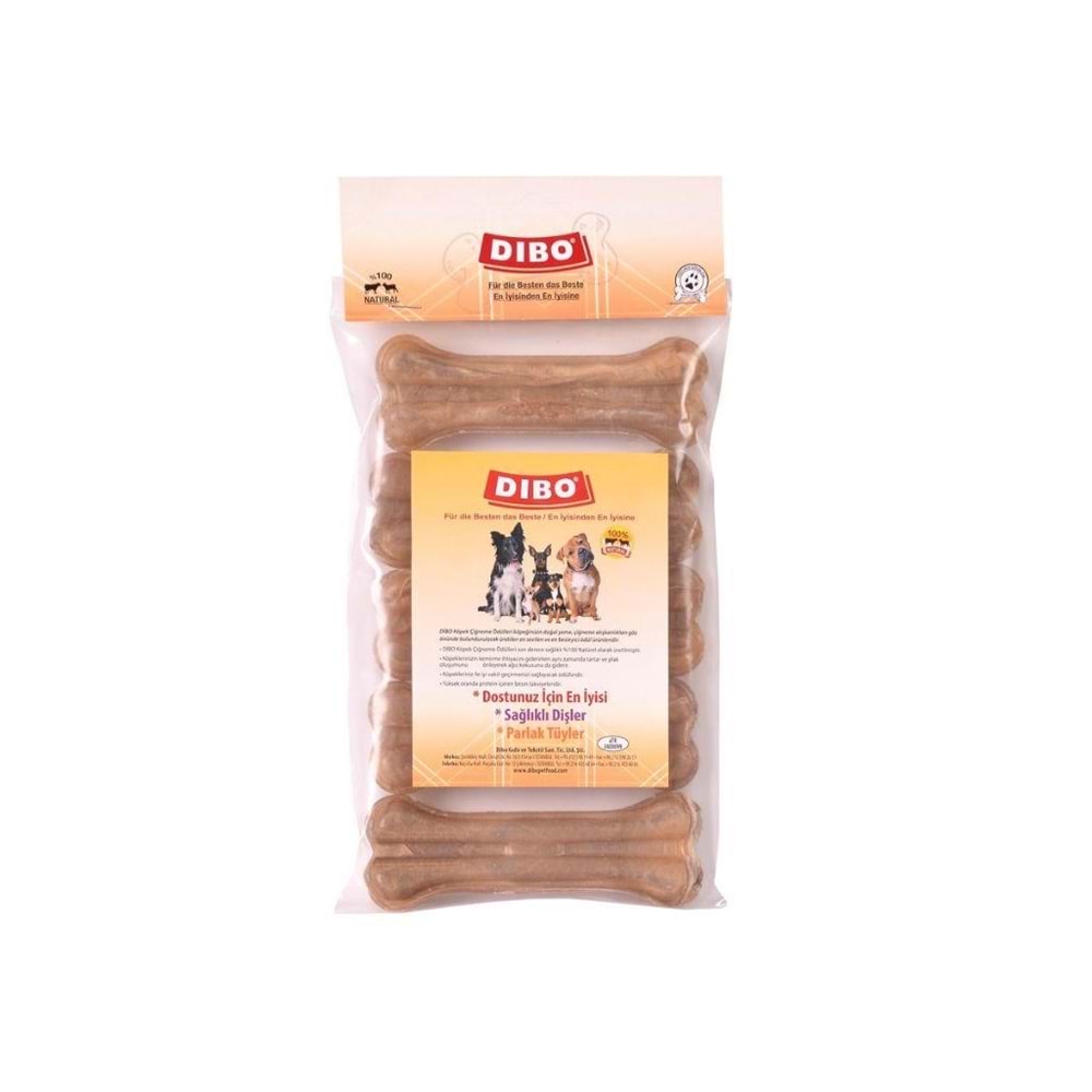 Dibo Naturel Kemik 75-80 GR / 13 CM / 5Lİ