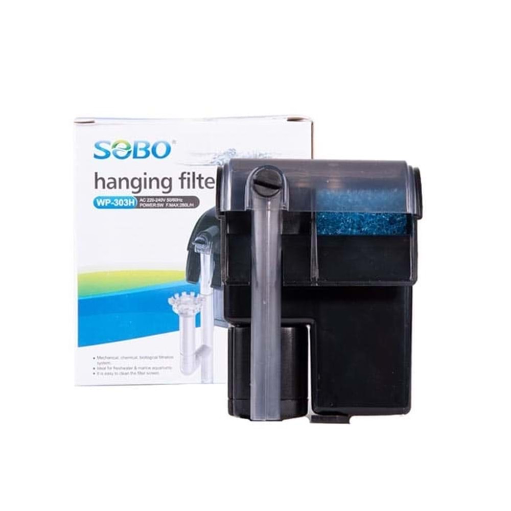 Sobo WP-303H Şelale Filtre 5W - 280 Lt/H