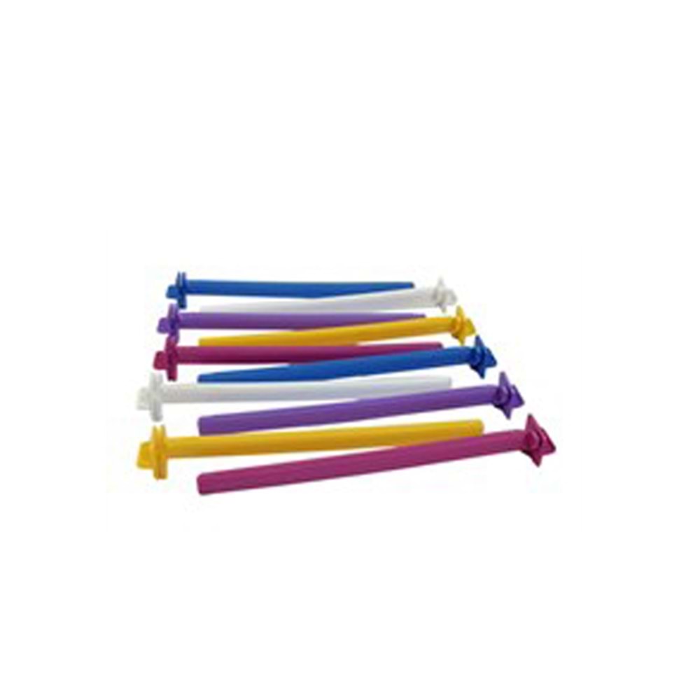 Plastik Renkli Tünek 50li