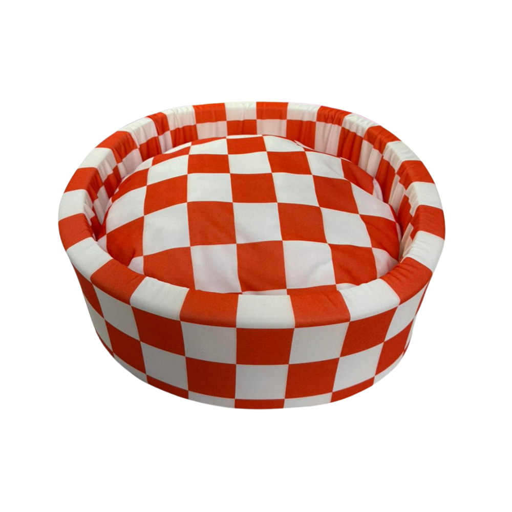 Pet Steel Taraftar Yatak Kırmızı Beyaz