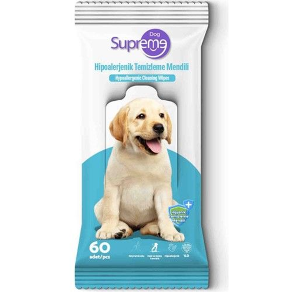 Spreme Cat/Dog Hipoalerjenik Temizleme Mendili