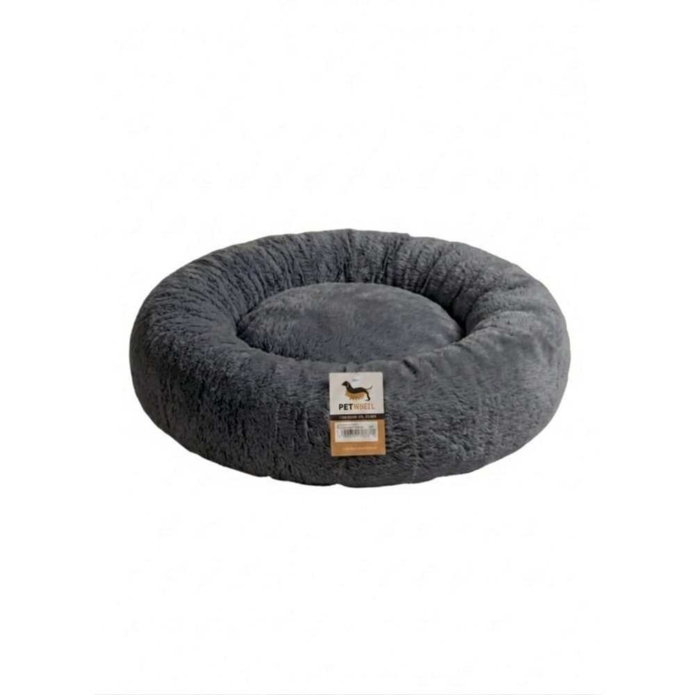 Pet Steel Toscana Donut Yatak Antrasit