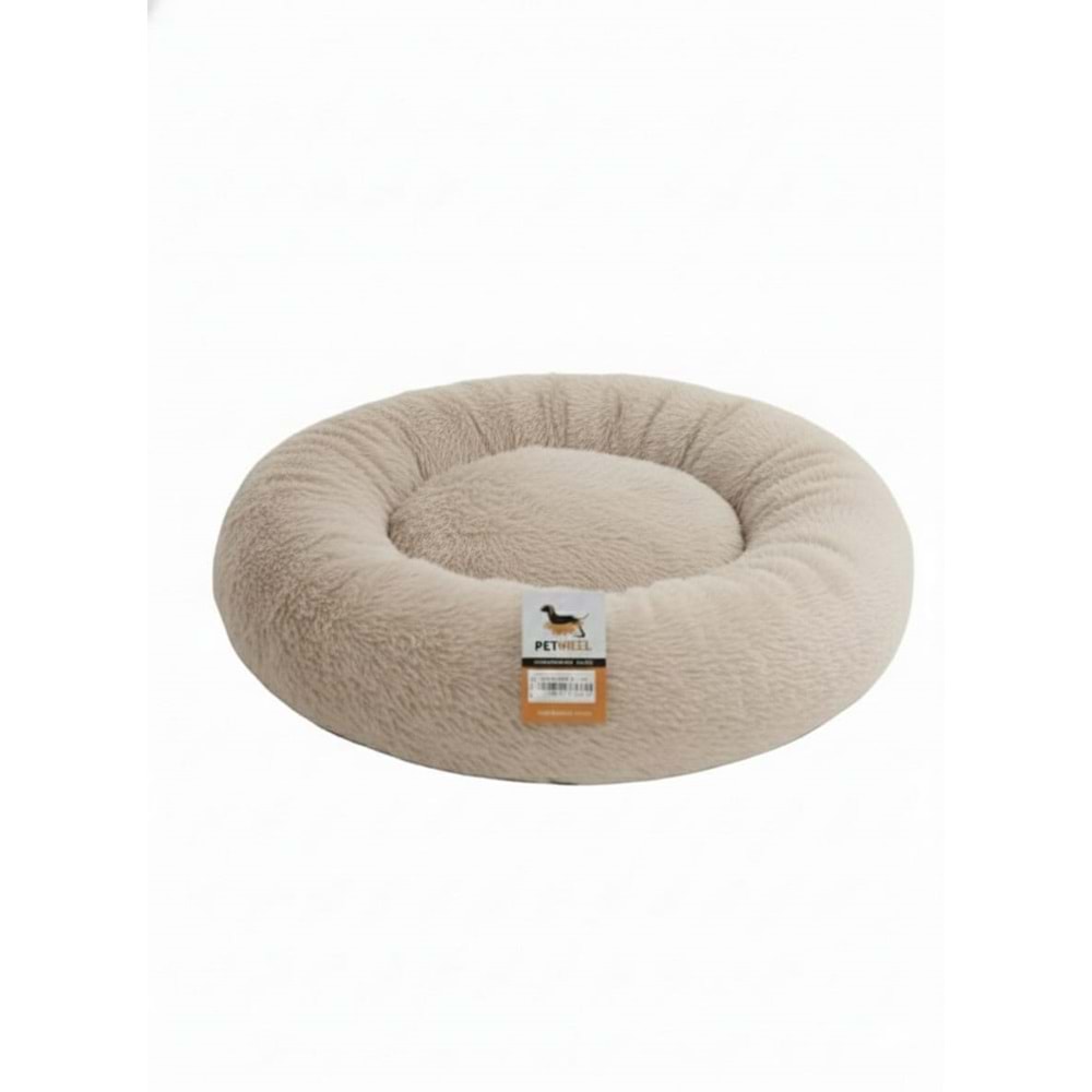 Pet Steel Toscana Donut Yatak Krem