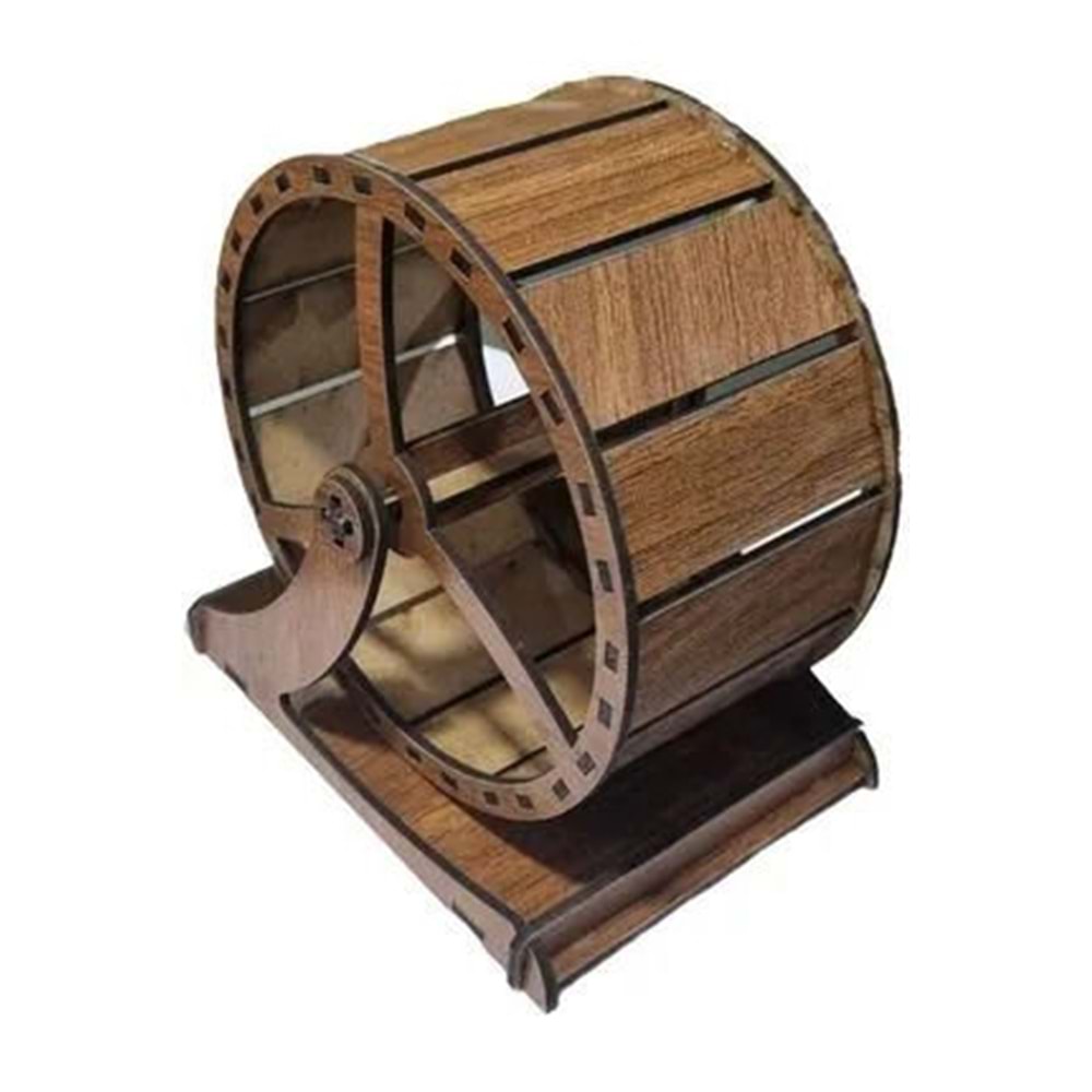 Ahşap Hamster Çarkı 2li