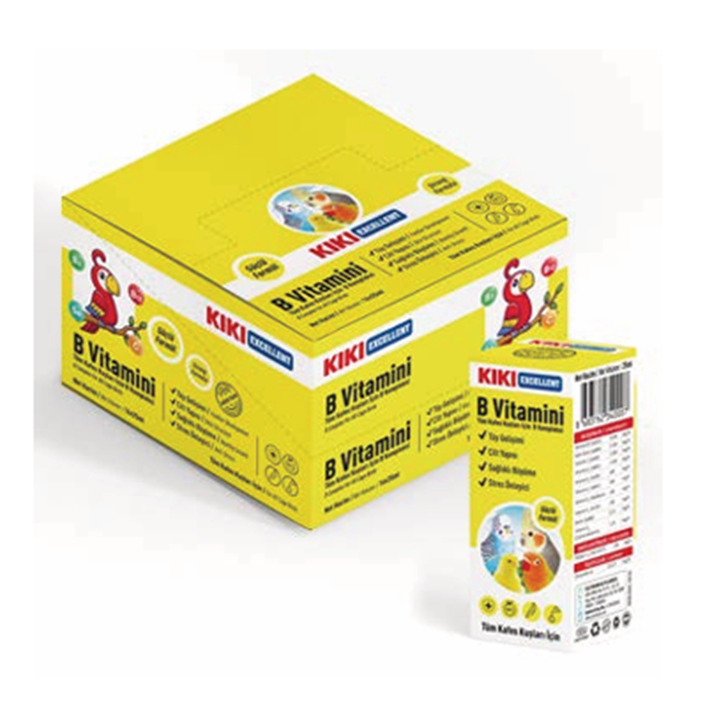 Kiki Excellent Kuş B Vitamini 25 Ml