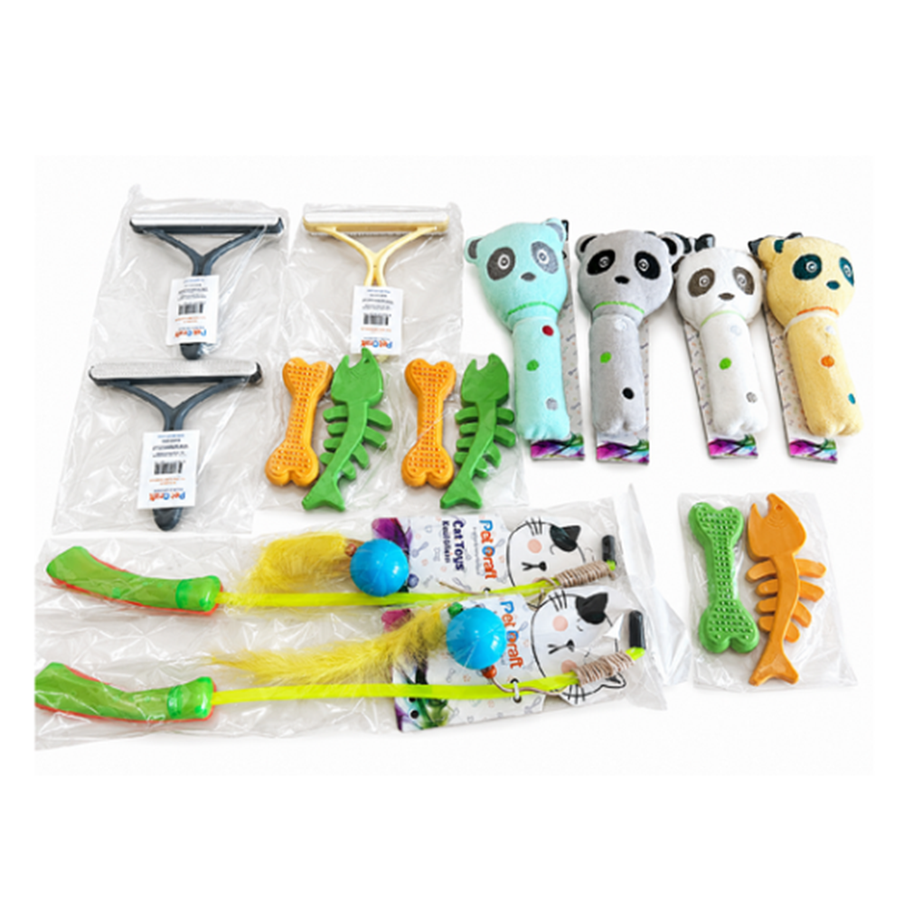 Pet Craft Kedi Köpek Bakım & Oyun Seti 12li