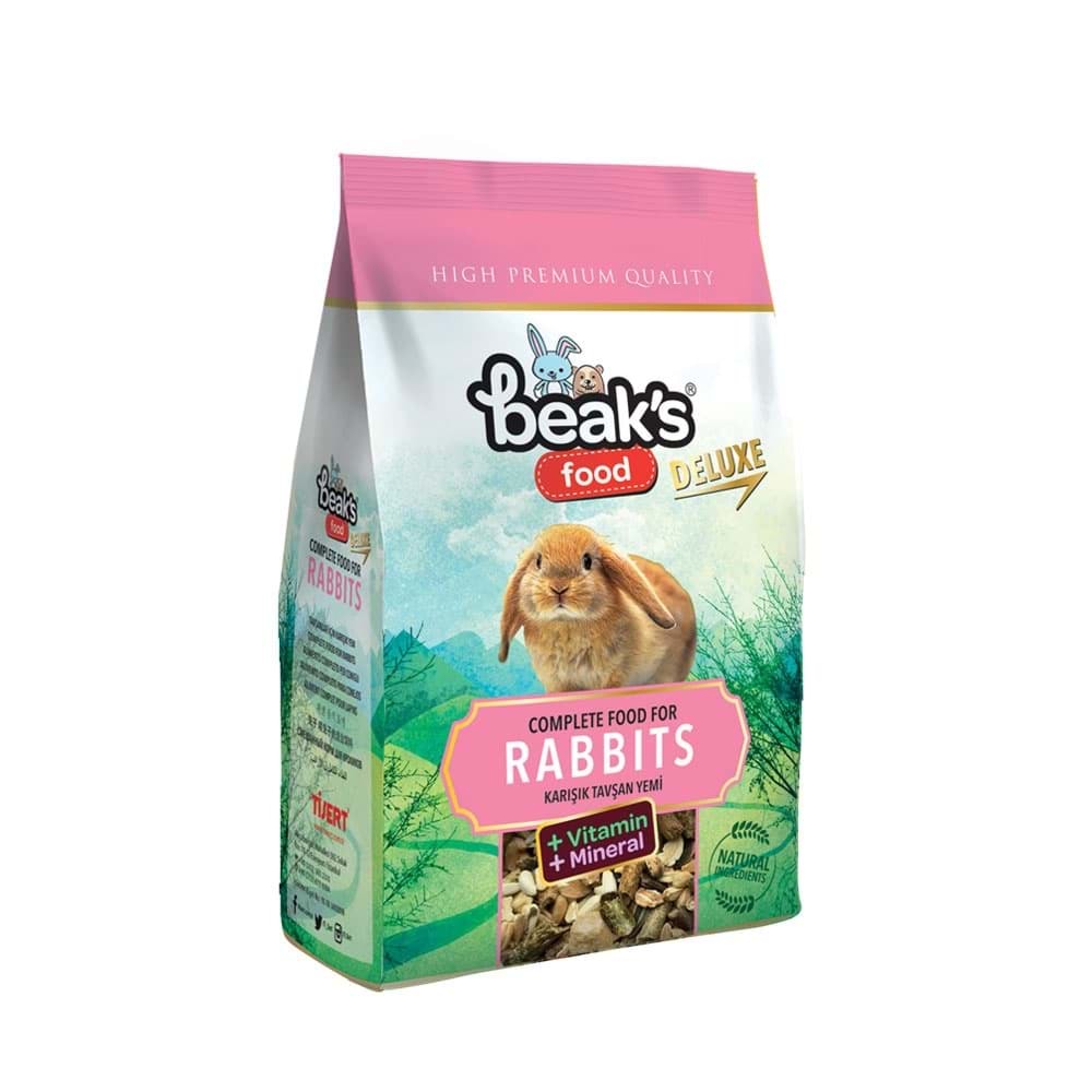 Beaks Deluxe Tavşan Yemi 500 gr 12'li
