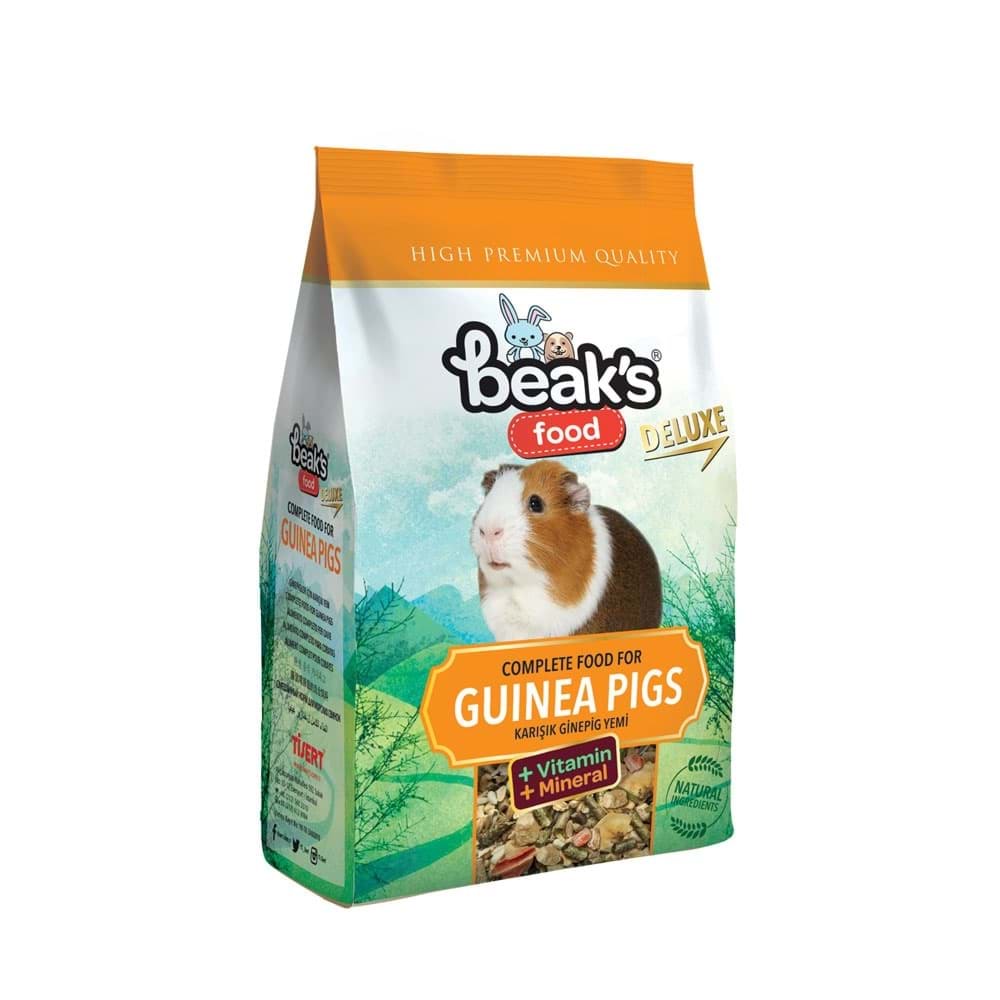 Beaks Deluxe Guinea Pig Yemi 500 gr 12'li