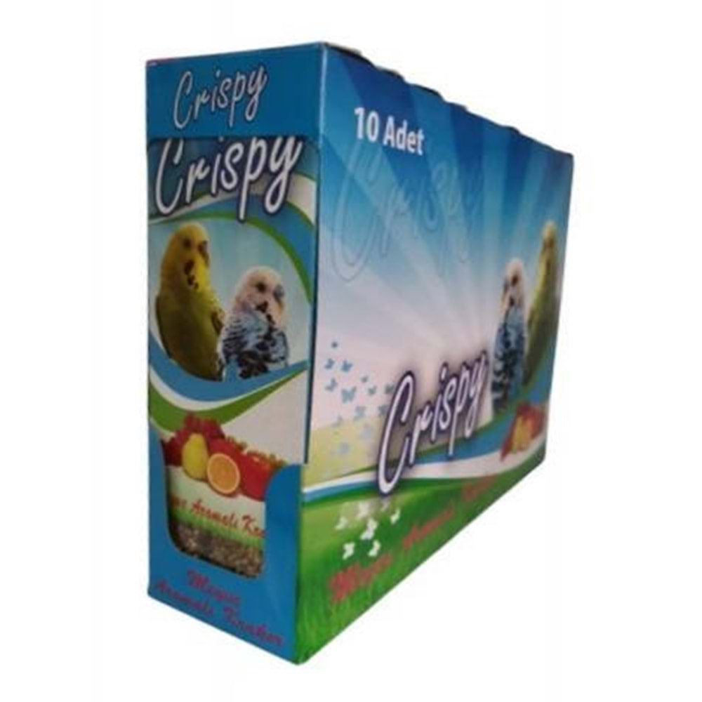 Crispy Üçlü Muhabbet Krakeri Meyveli 10lu