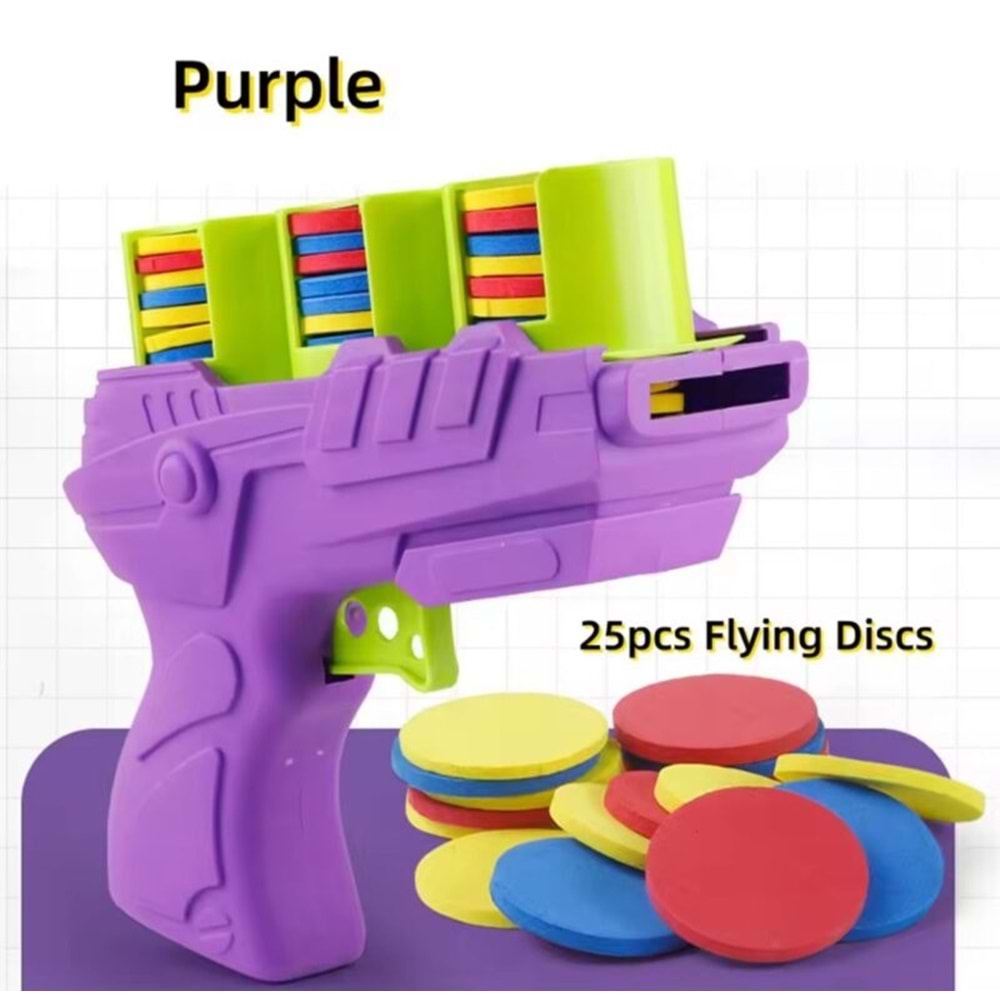 Eva Disk Atıcı Oyuncak Tabanca