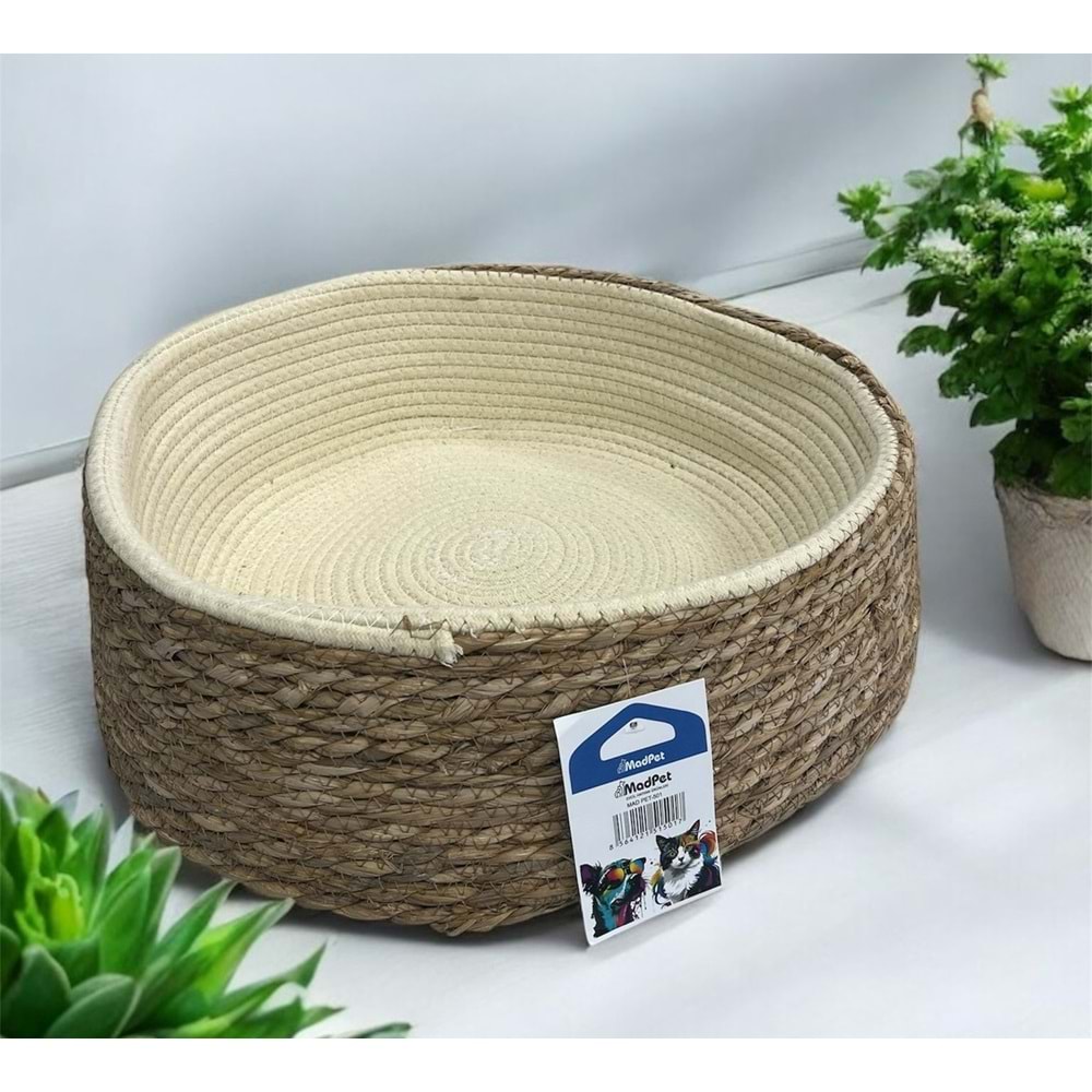 Hasır Tırmalamalı Kedi Yatak