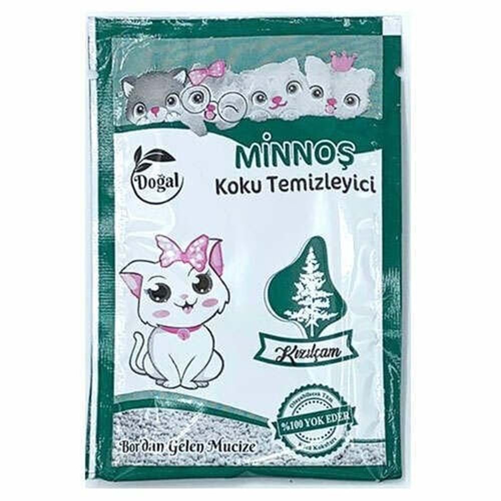 Minnoş Kedi Kumu Koku Giderici 25 Gr 20li