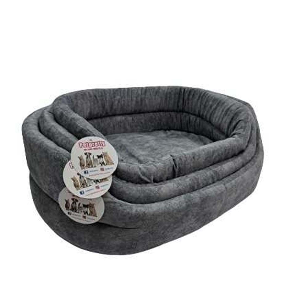 Comfort Üçlü Set Gri Yatak 23x41x63