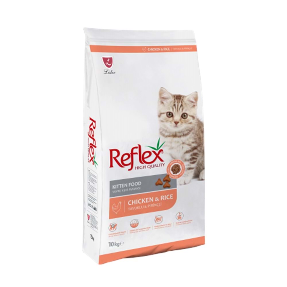 Reflex Kitten Tavuklu Kedi Maması 10 Kg