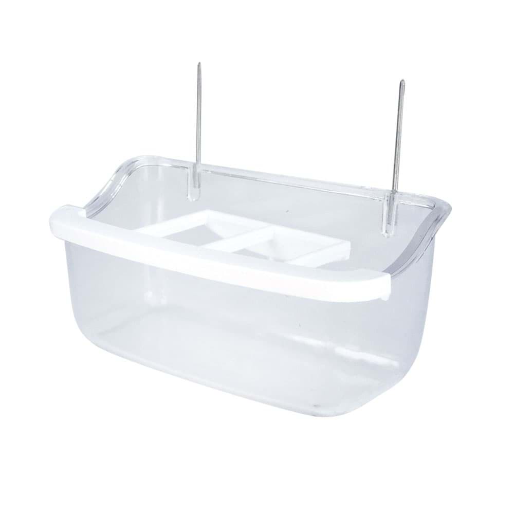 Telli Izgaralı Yemlik - Şeffaf 10 cm 8li