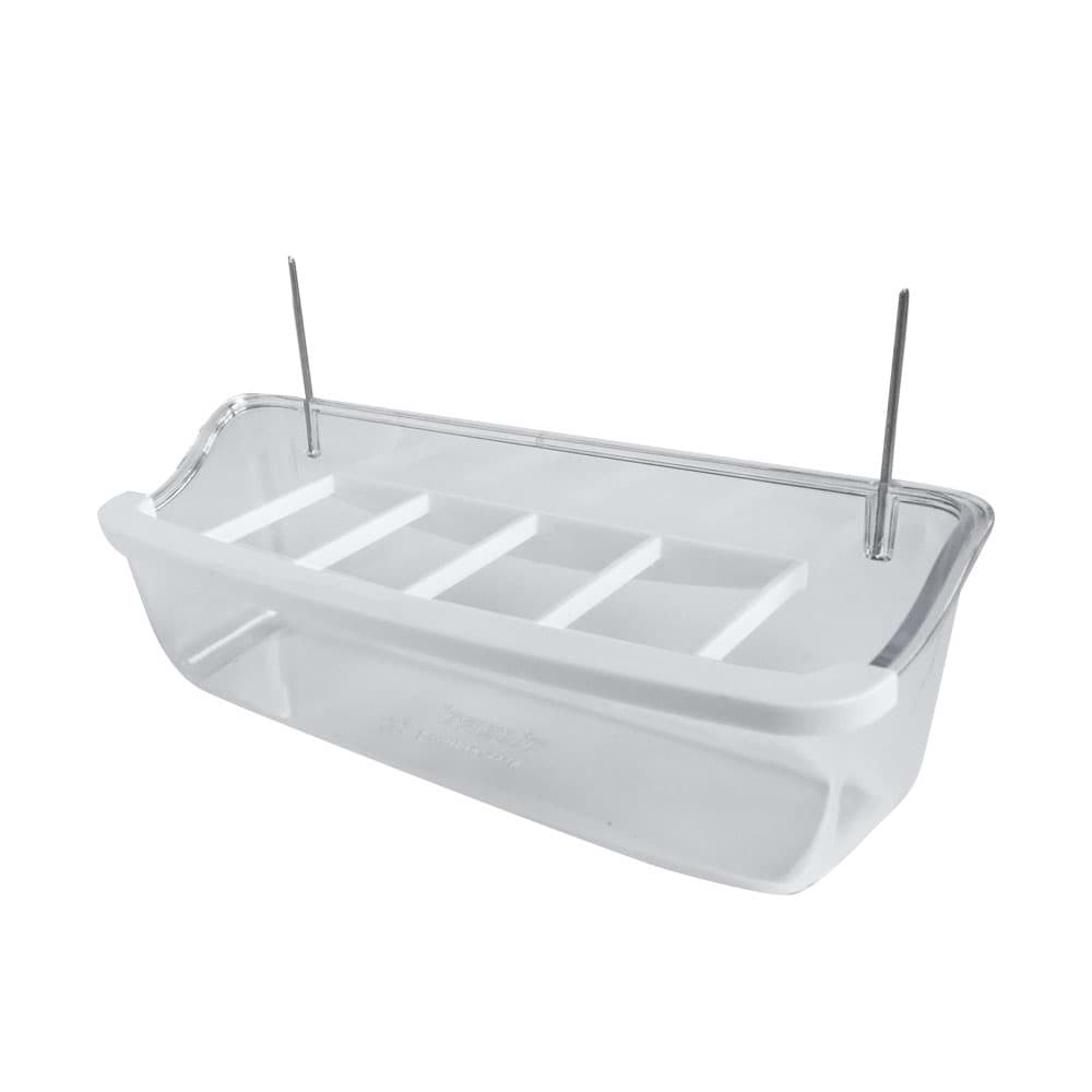 15 cm Telli Izgaralı Yemlik - Şeffaf x 6 Adet