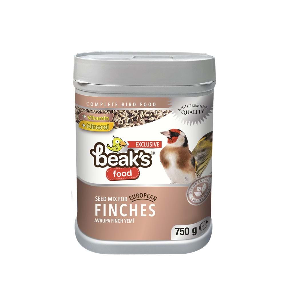 Beaks Avrupa Finch Yemi 750 Gr