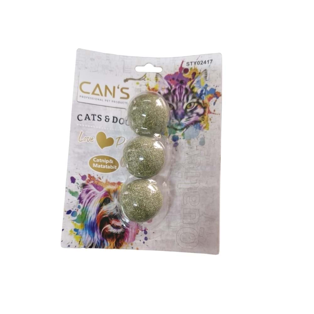 Cans Catnip Kedi Nanesi Top Oyuncak