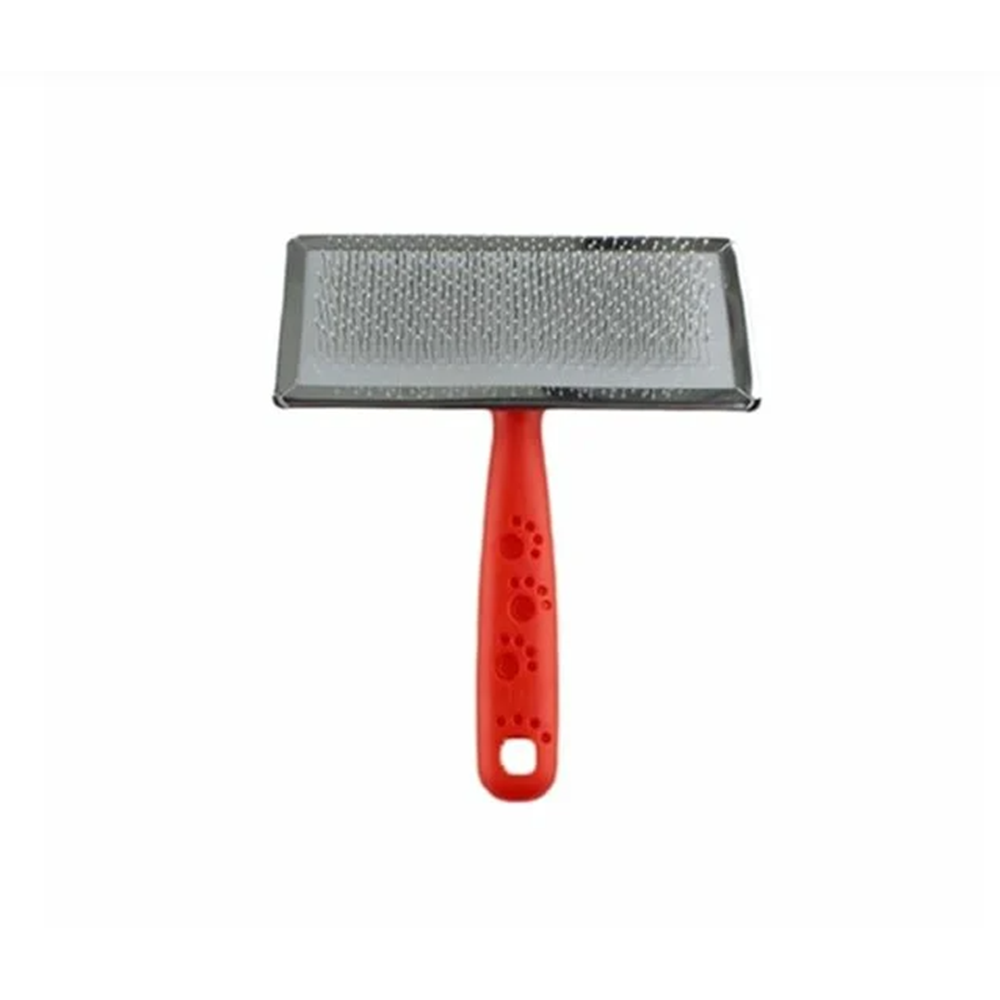 Zampa Silikon Başlıklı Kedi ve Köpek Fırçası Medium 14x9cm