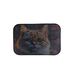 Elekli Desenli Kedi Paspası