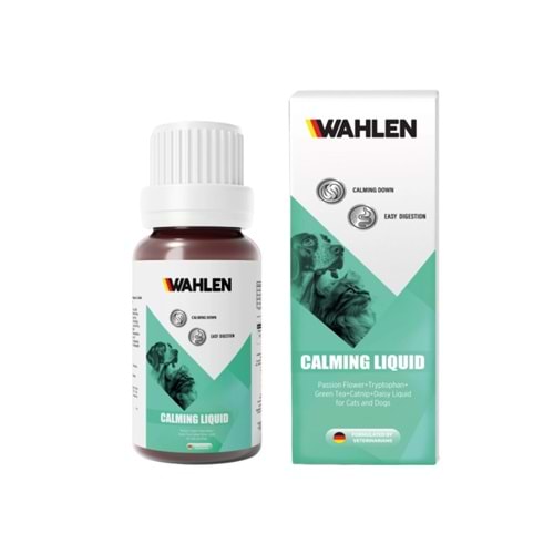 Wahlen Calming Liquid Kedi ve Köpekler İçin Rahatlatıcı Sıvı Takviye 50 Ml